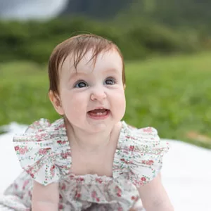 Baby photos at Kualoa